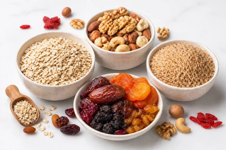 Healthy energy boosting foods